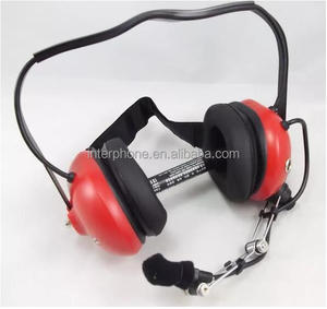 Auriculares con cancelación de ruido y micrófono <span class=keywords><strong>Boom</strong></span> estilo gancho para la oreja bidireccional para Radio Walkie Talkie - Product Image 2