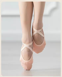 Scarpe da Balletto Personalizzabili per Bambine e Donne, Morbide e Traspiranti con Fodera in Vera <span class=keywords><strong>Pelle</strong></span> - Product Image 3