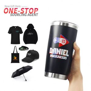 แก้วน้ำเก็บความร้อนสุญญากาศสแตนเลสขนาด 20 ออนซ์ พิมพ์โลโก้ตามสั่ง แก้วกาแฟเก็บอุณหภูมิสำหรับเดินทาง - Product Image 3