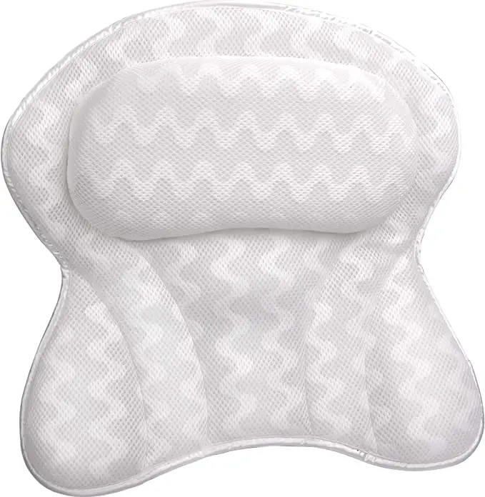 anti-slip neck pillow for bath SPA bath pillow for tub