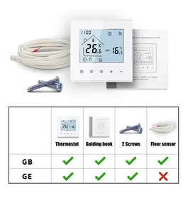 Thông Minh Tuya Wifi Nhiệt Lập Trình Nhiệt Cho Điện Sưởi Ấm/Nước Sưởi Ấm/Gas Nồi Hơi - Product Image 6