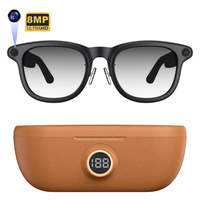 Lunettes Intelligentes X01 Ultra AI avec Caméra HD 8MP, Enregistrement Vidéo, Appel Vocal, Étui de Recharge, Traduction IA Intelligente, Lunettes de Soleil