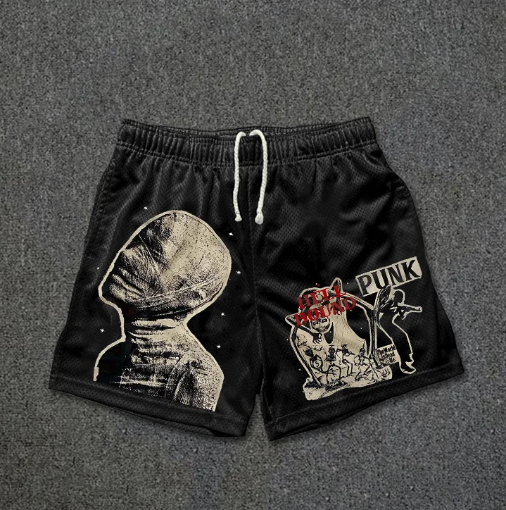 Power Punch Heritage Metallic Gold Trim Collegiate Boxing Fight Trunks