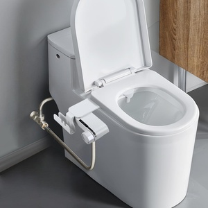 Ультратонкий унитаз с насадкой для ванной комнаты - Product Image 5