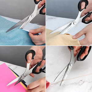 Ciseaux de couture X Cross Tailor 8 9 10 pouces en acier inoxydable, outils de coupe professionnels pour la couture, l'artisanat et le bureau - Product Image 2