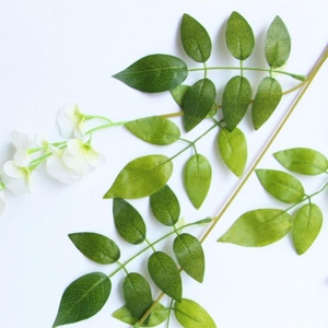 Guirnaldas de Flores Artificiales Decorativas Coloridas para Pared Verde, Decoración de Pared para Bodas, Guirnalda de Flores Colgante para Pared - Product Image 4