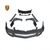 Wd Style fibre de verre pare-chocs avant diffuseur arrière embouts d'échappement Bodykit pour Mercedes Benz Cls W219 Kit de carrosserie 2006-2010