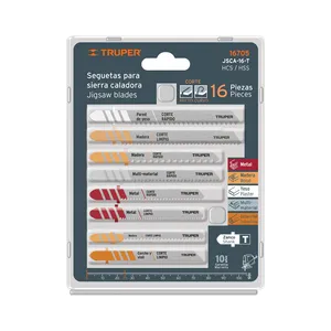 ต้นแบบชุดใบเลื่อย36ชิ้น, 16ชิ้น T-Shank ตัดตรง - Product Image 1