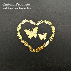 Plaques autocollantes logo personnalisé lettre emblème logo métal étiquette volante étiquettes métalliques étiquette personnalisée bouteille de parfum autocollant - Product Image 4