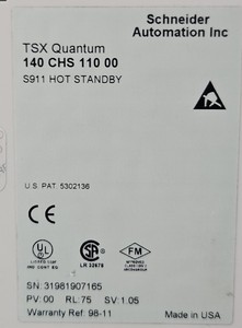 Módulo TSX Quantum 140CHS11000 Hot Standby - Product Image 2
