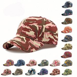 Nueva Gorra de Béisbol con Visera Curva para Pesca al Aire Libre, Gorra de Verano para Jóvenes, Gorra de Béisbol con Cierre a Presión de 6 Paneles, Gorras de Béisbol de Camuflaje - Product Image 1