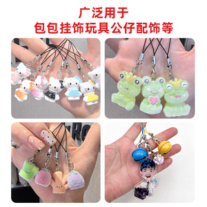 สายคล้องโทรศัพท์ โพลีเอสเตอร์ หัวเข็มขัดโลหะ 10 สี สายคล้องมือถือ - Product Image 4