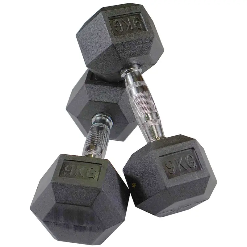 Barbel Gym kebugaran murah, kunci Cepat 24kg/52,5 LB 32kg 40kg/90LB berat Dumbbell