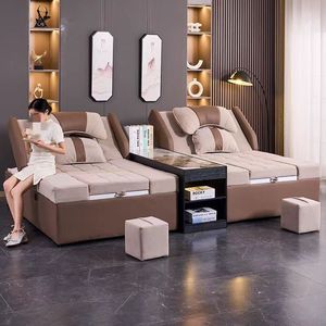 Sofá Eléctrico Elevable de Fábrica para Salón de Belleza, Masaje de Pies, Silla de Ocio para Centro de Baño y Baño de Pies - Product Image 4