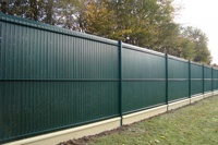1,53 M H X 2,50 m de largo Kit de tiras 3D Ocultación Paneles rígidos de plástico de PVC para cercas de patio y Rancho