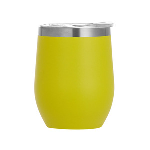 Wholesale Sale Coffee Milk <strong>Tumbler</strong> 12oz Stainless Steel <strong>Wine</strong> <strong>Tumbler</strong> with Lid - Product Image 1