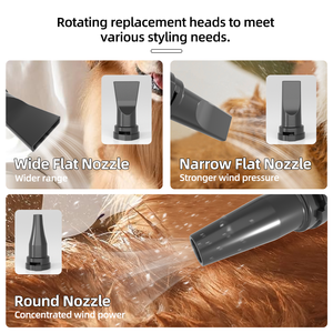 เครื่องเป่าขนสัตว์เลี้ยง <span class=keywords><strong>Shernbao</strong></span> DHD-2400F/3000F Typhoon Pet Supplies แบบมอเตอร์คู่ สำหรับสุนัขและแมว - Product Image 2