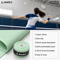 Bande adhésive antidérapante super collante pour raquettes de badminton, tennis, padel et pickleball en PU