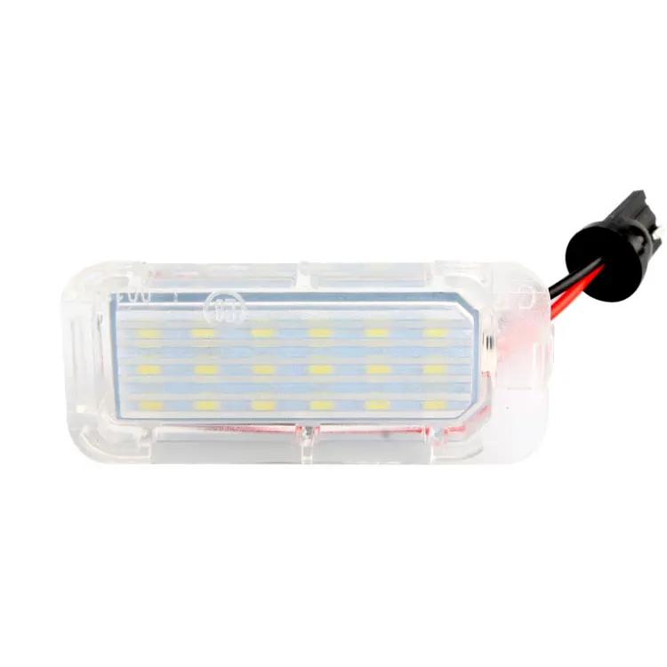 Accesorios de alta potencia para coche, 18 LED, 12V, lámpara LED de matrícula 6500k para Ford Focus 5D Mondeo