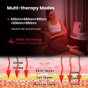 Dispositivo di bellezza di grado medicale doppio Chip 660Nm 850Nm lampada di terapia della luce a led Full Body infrarossi macchina Pdt pannello di terapia della luce rossa - Product Image 2