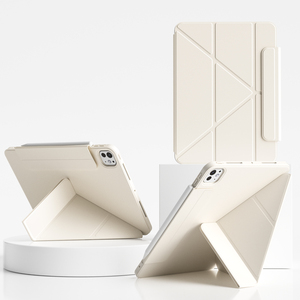 <span class=keywords><strong>IPad</strong></span> Air45 pro11 2024 şeffaf için kalemlik Aurora Case Y fold - Product Image 5