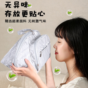 Sac de rangement de voyage rond 20-35L, organisateur de vêtements facile à ranger pour lingerie et soutien-gorge, utilisation portable en voyage - Product Image 3