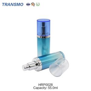 Wholesale Luxury <b>Empty</b> Plastic Pump Lotion Serum Cosmetic Packaging <b>Bottle</b> for Skincare Facial Lotion Pump Container 55ml - Product Image 3