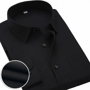 Camicia Formale da <span class=keywords><strong>Uomo</strong></span> <span class=keywords><strong>Taglie</strong></span> <span class=keywords><strong>Forti</strong></span> a Maniche Lunghe con Colletto Classico, Camicia Business Classica - Product Image 3