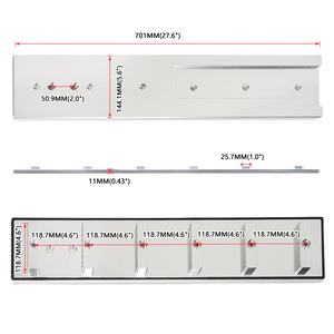 ฝาครอบวาล์วเหล็กขนาด 701 มม. สำหรับเครื่องยนต์คัมมินส์ 5.9 ลิตร 12V 24V อะไหล่ปรับปรุงรุ่น TC034 - Product Image 1