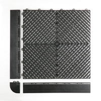 Sol en plastique PP pour garage intérieur, atelier, sol emboîtable imperméable antidérapant avec une durée de vie de 10 ans