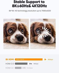 <span class=keywords><strong>Cable</strong></span> HDMI 2.1 FJGEAR 8K 60Hz 48Gbps Blindado para Juegos de PC/<span class=keywords><strong>TV</strong></span> 8K/Proyector de Cine <span class=keywords><strong>en</strong></span> Casa con Certificación CE, Hierro Estable, Buena Calidad - Product Image 4