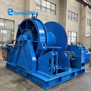 Treuil d'amarrage hydraulique à double tambour de 40, 50 et 60 tonnes pour barge à chute libre, destiné aux chantiers navals brésiliens - Product Image 3