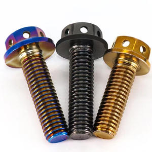 Sekrup sepeda motor <span class=keywords><strong>Titanium</strong></span> segi enam kelas 8 metrik/inci M6 M8 M10 pabrik Nock - Product Image 3