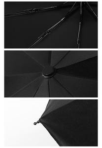Venta al por mayor de Paraguas automático de doble lluvia y sol con protector solar de vinilo reforzado de 10K - Product Image 5