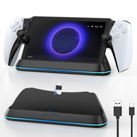 Dock de charge pour PS5 Portal Type-c Portable RGB Support de charge sans fil pour Play station Portail Console Chargeur