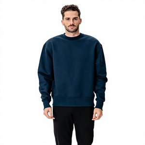 Sudadera Casual Premium para Hombre, Cuello Redondo, Algodón y Poliéster, Estilo Urbano, Fabricante de Ropa OEM ODM - Product Image 2