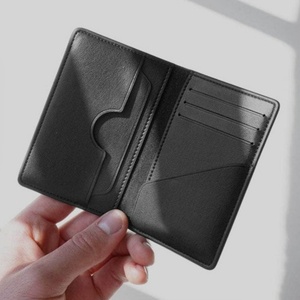 กระเป๋าสตางค์ผู้ชายแบบเปิดคุณภาพสูง ป้องกัน RFID  บุผ้าลินินลายดาว  แบบยาว  สามารถปรับแต่งได้ - Product Image 6