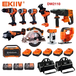 Juego de Herramientas Industriales EKIIV de 12 Piezas, 18V, Inalámbrico, sin Escobillas, con Taladro Inalámbrico, Llave Inglesa y Otras Herramientas - Product Image 5