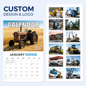 <span class=keywords><strong>Calendario</strong></span> de Pared Personalizado al por Mayor con Paisajes Famosos del Mundo y Monumentos Nacionales, Plan para Días Festivos de Múltiples Países, <span class=keywords><strong>Calendario</strong></span> Promocional - Product Image 2