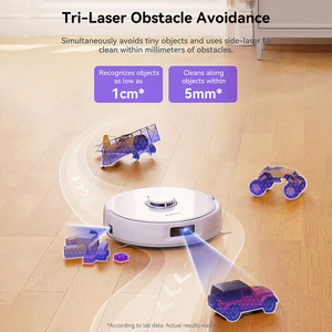 Narwal làm sạch Robot narwal Robot chân không narwal freo x siêu tự rỗng lau tự động làm khô cạnh làm sạch 8200PA - Product Image 5