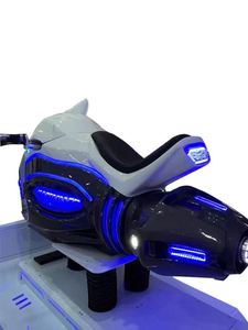 เครื่องจำลองการแข่งรถ VR 9D แบบใช้แบตเตอรี่ สำหรับสวนสนุกกลางแจ้งและในร่ม โครงสร้างโลหะ เหมาะสำหรับสวนผจญภัยสาธารณะ - Product Image 5