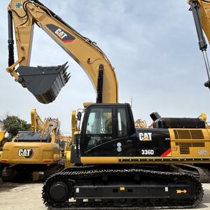 Excavadora sobre orugas Caterpillar 336D Cat 336D de servicio pesado usada en estado brillante con componentes de núcleo incluidos - Product Image 3