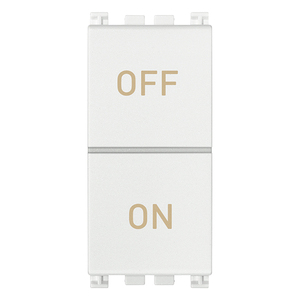 สวิตช์ผนังสีขาว 10A NO NC ปุ่มเปิด-ปิดอิสระ 4.1x2.8x5.3 ซม. - Product Image 1