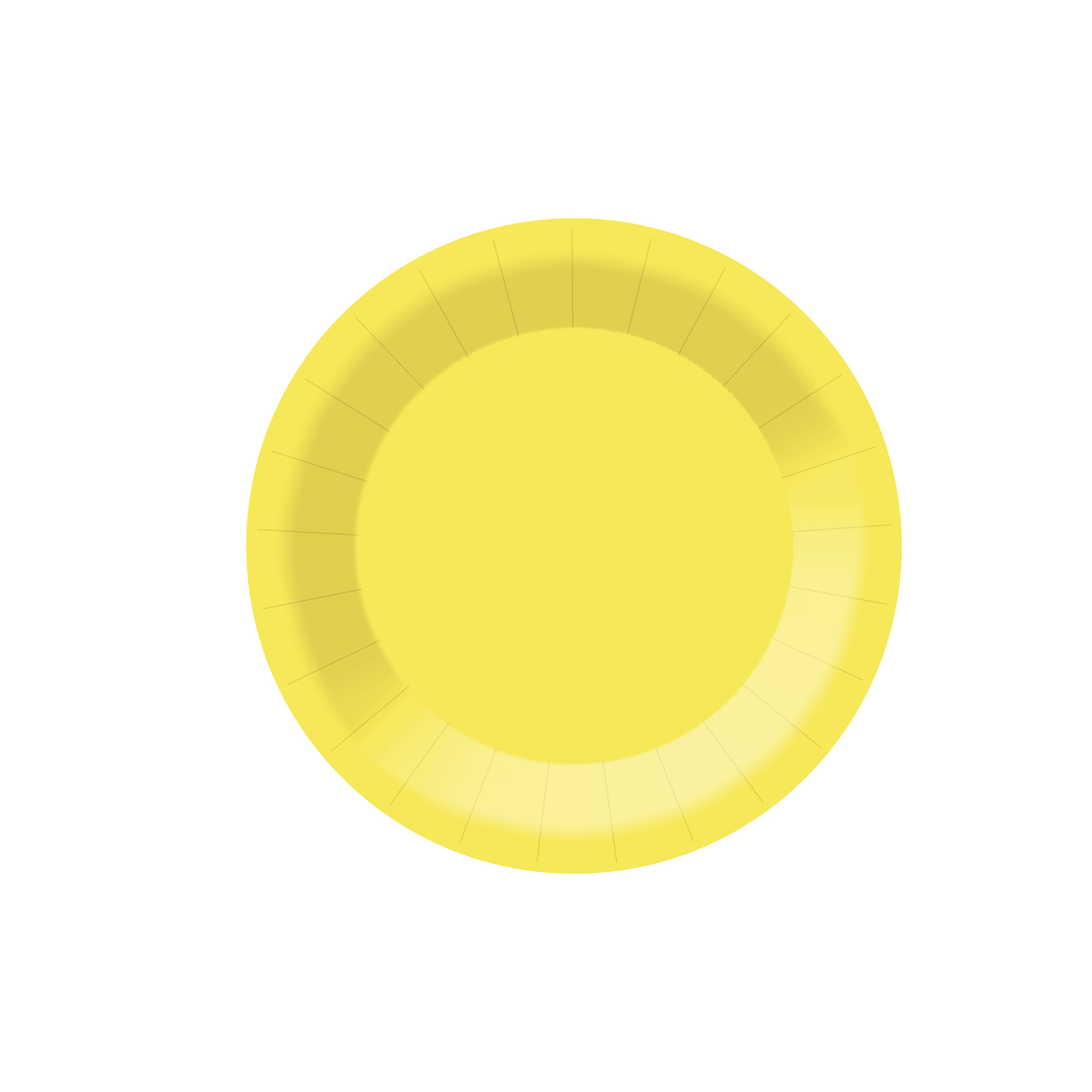 Plato de papel de 9 pulgadas * 8 piezas