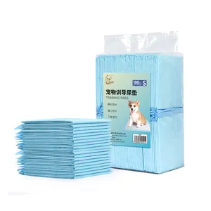 China supplier training pad disposable absorbent dog pee pet pads puppy toilet training pads