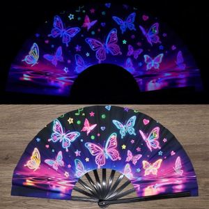 Wholesale 33cm Plastic Clack Hand Fan Kong Fu Crafts Hand Fan - Product Image 4