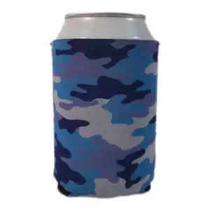 Custom Logo Neoprene Beer Can Cooler Bags Waterproof Insulated Drink Cozies Thermal Bottle Slap Cans Silicon Cola Can Cover