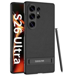 Nueva Funda Ultrafina de Cuero PU con Soporte de Aleación de Aluminio y Lápiz Táctil para <span class=keywords><strong>Samsung</strong></span> S26 Ultra S25U - Product Image 3
