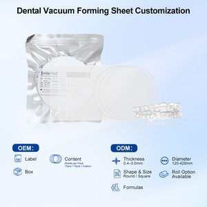 Smile Find Multifunctionele Whitening Lab Orthodontische Materialen Aligner <span class=keywords><strong>Splint</strong></span> Thermoforming TPU Aligner Sheet Multilayer 0.75mm - Product Image 6