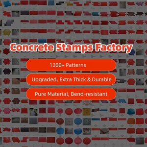 Matrices d'estampage en caoutchouc <span class=keywords><strong>pour</strong></span> allées en béton, texture pierre aléatoire - Product Image 2